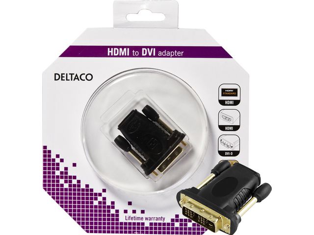 Adapter DELTACO HDMI/DVI-D