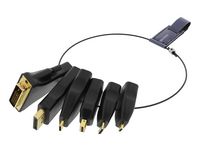 Adaptersett DELTACO HDMI 6 adaptere