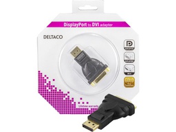 [148149] Adapter DELTACO Displayport/DVI-D