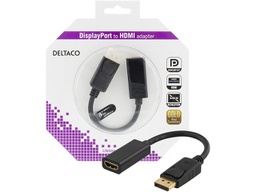 [213259] Adapter DELTACO Displayport/HDMI